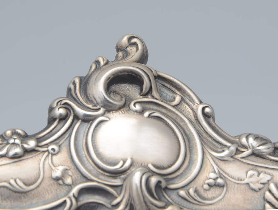 322 (Sterling, Hollowware) Desk Mirror by Gorham Silver-3