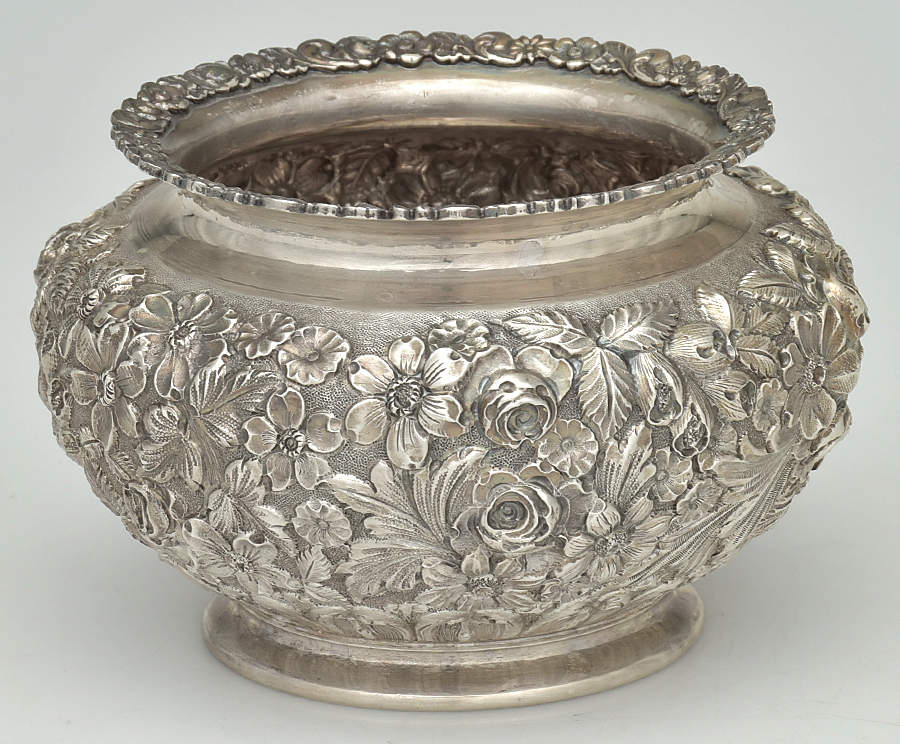Repousse (Hollowware, Sterling) Waste Bowl by Galt & Bro-1
