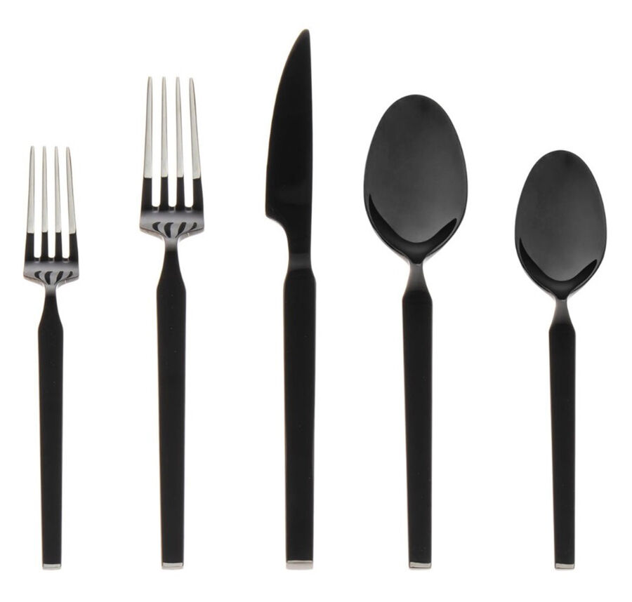 Podium Black (Stainless) Fork by Godinger-1