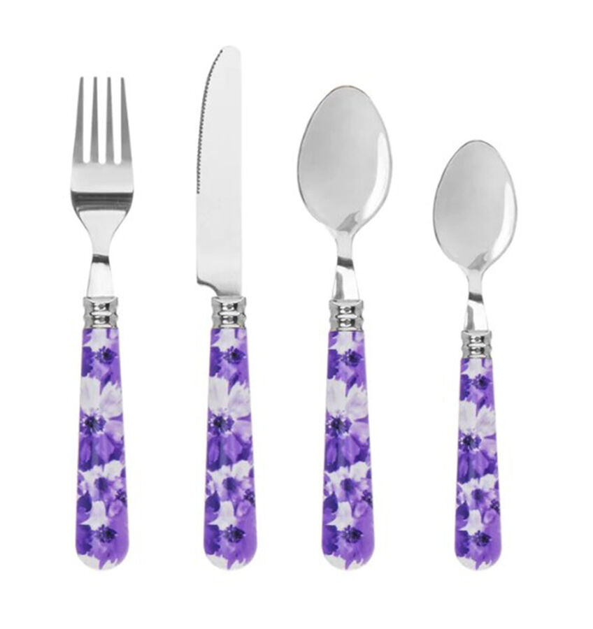 Claro Watercolor Blue (Stainless) Fork by Godinger-1