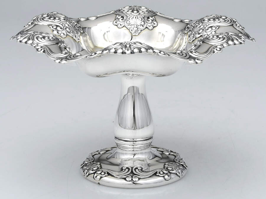 King George (Sterling, Hollowware) Sterling Compote by Gorham Silver-1