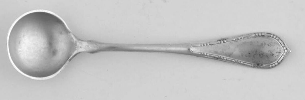 H157 Sterling Individual Salt Spoon by Gorham Silver-1