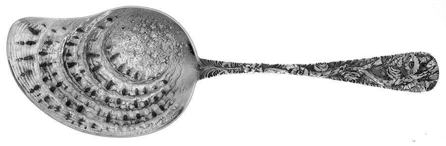 7 (Sterling) Solid Fried Oyster Server by GT Sadtler-1