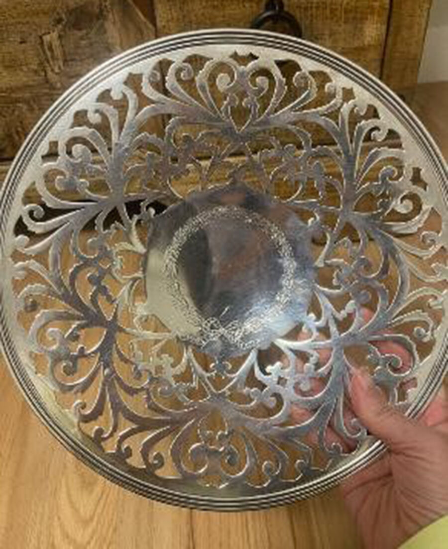 843A (Sterling, Hollowware) Large Compote by Gorham Silver-1