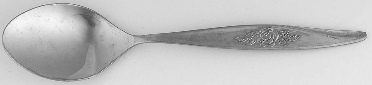 Avon Rose (Stainless) Teaspoon by Hanford Forge-1