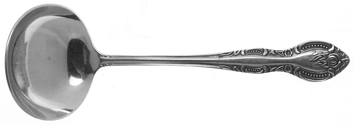 Charleston Classic (Stainless) Solid Gravy Ladle by Hanford Forge-1