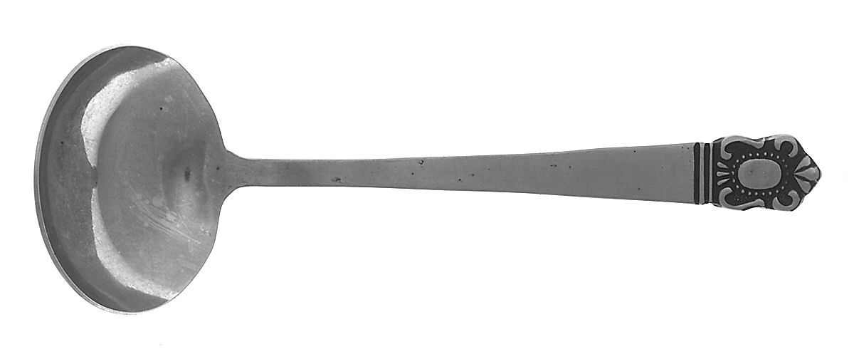 Mystique (Stainless) Solid Gravy Ladle by Hanford Forge-1