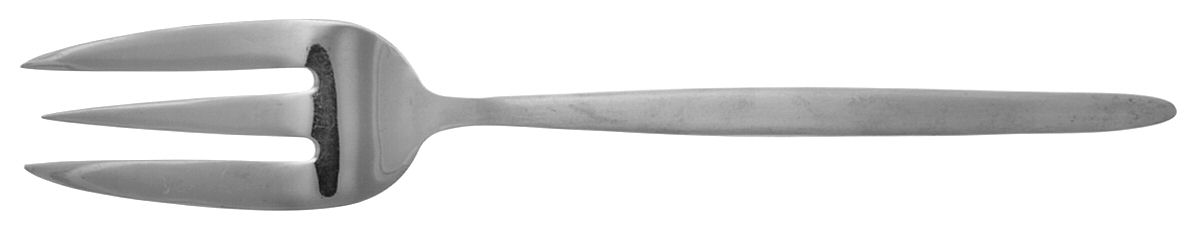 Northern Sea (Stainless) Medium Solid Cold Meat Serving Fork by Hanford Forge-1