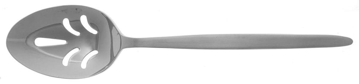 Northern Sea (Stainless) Pierced Tablespoon (Serving Spoon) by Hanford Forge-1