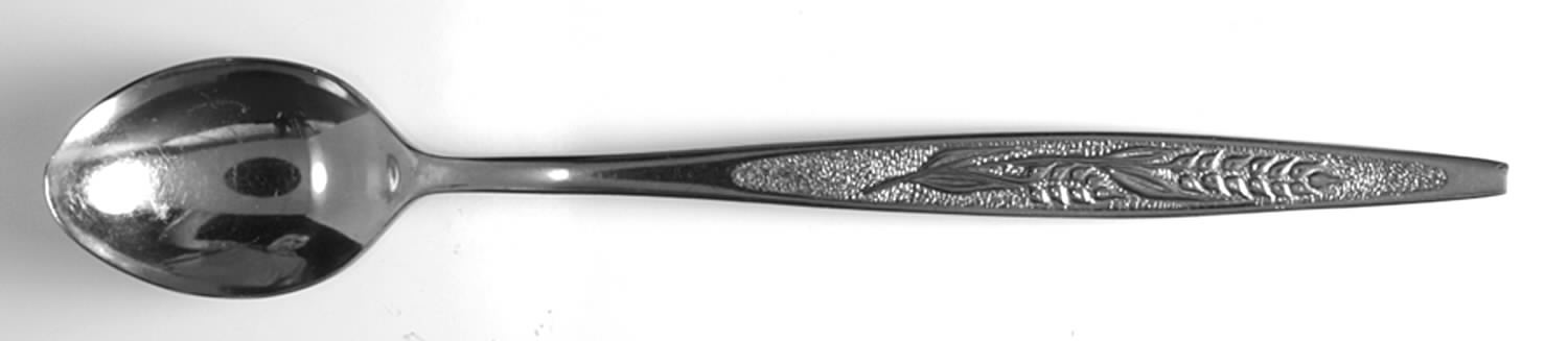 Provincial Wheat (Stainless) Iced Tea Spoon by Hanford Forge-1