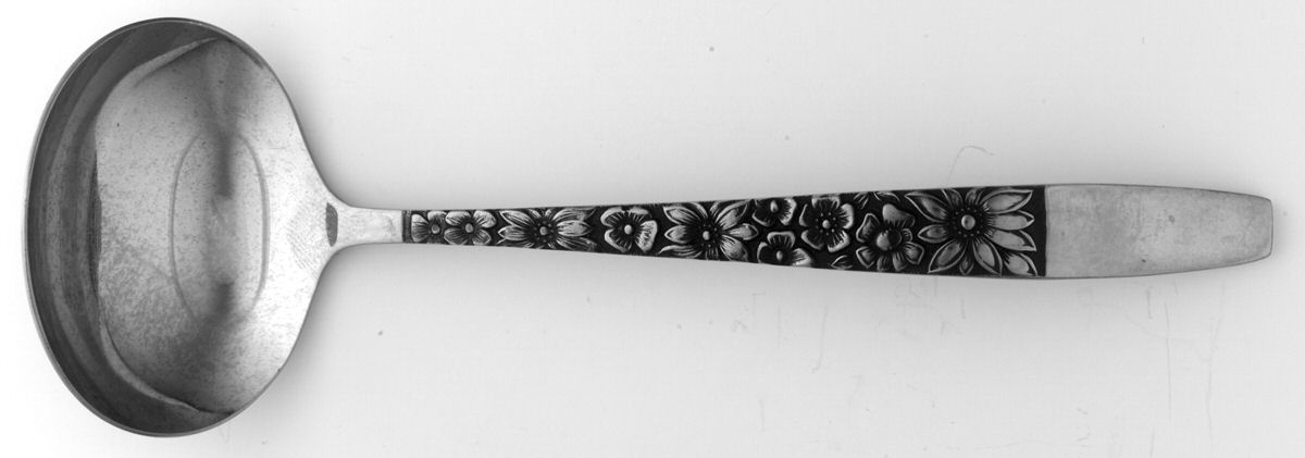 Spring Lake (Stainless) Solid Gravy Ladle by Hanford Forge-1