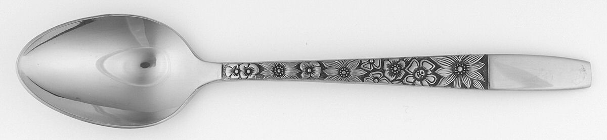 Spring Lake (Stainless) Oval Place Soup Spoon by Hanford Forge-1