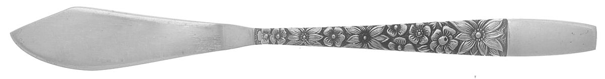 Spring Lake (Stainless) Flat Handle Master Butter Knife by Hanford Forge-1