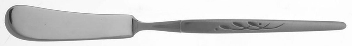 Spring Meadow (Stainless) Flat Handle Master Butter Knife by Hanford Forge-1