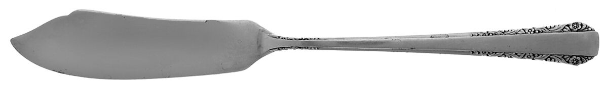 Ballad (Sterling, 1942) Flat Handle Master Butter Knife by Hallmark-1