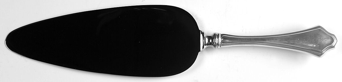 HAS1 (Sterling, No Monograms) Pie Server with Stainless Blade by Hallmark-1