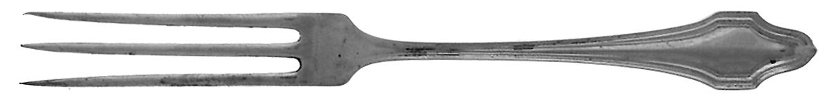 HAS1 (Sterling, No Monograms) Strawberry Fork by Hallmark-1