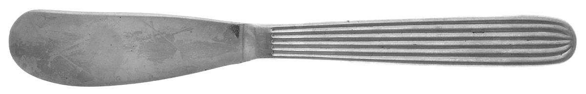 Scandia (Stainless) Flat Handle Paddle Butter Spreader by Hackman-1