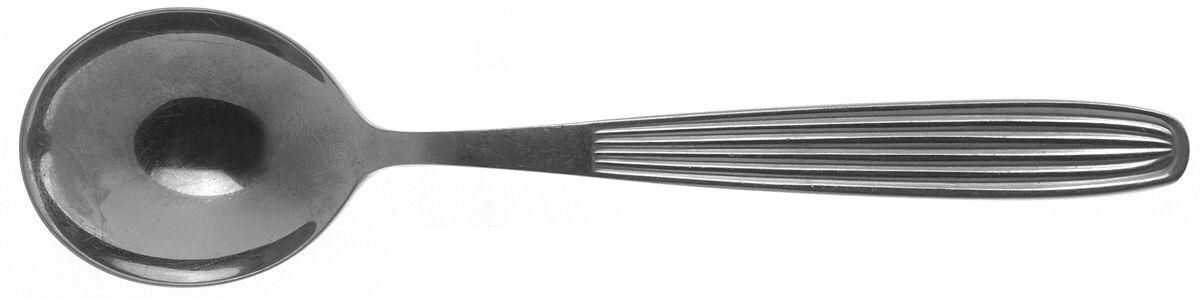 Scandia (Stainless) Place/Oval Soup Spoon by Hackman-1