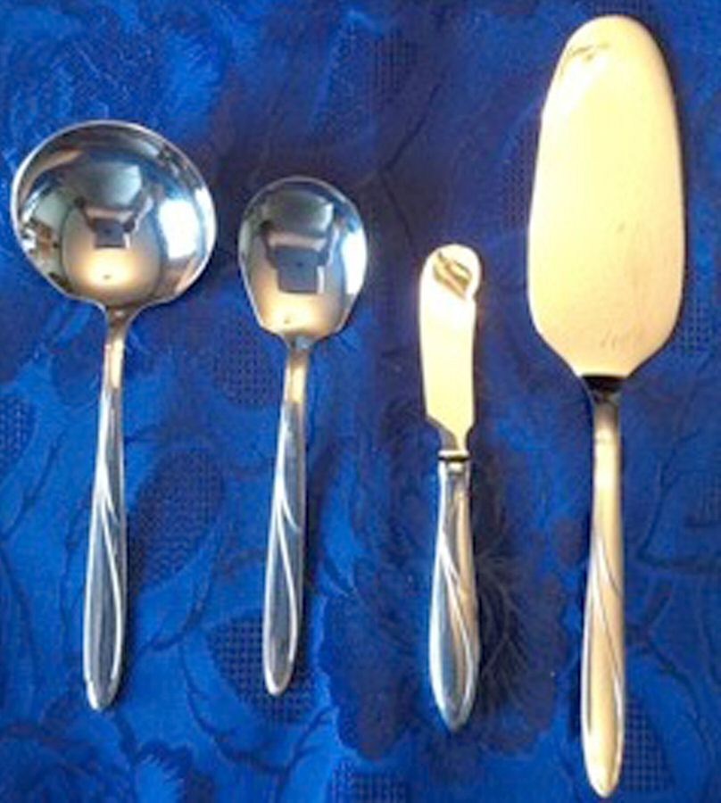 HDH2 (STAINLESS) Pie Server with Stainless Blade by Haddon Hall-1
