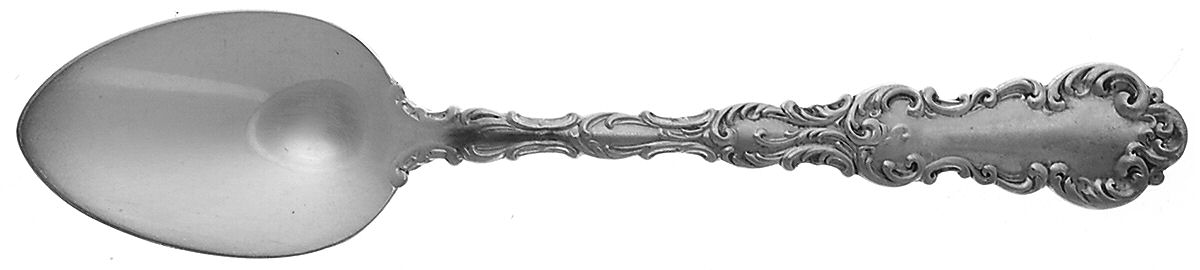Louis (Silverplate) Teaspoon by Haddon Plate-1