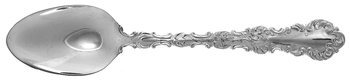 Louis (Silverplate) Demitasse Spoon by Haddon Plate-1