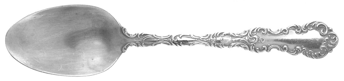 Louis (Silverplate) Place/Oval Soup Spoon by Haddon Plate-1