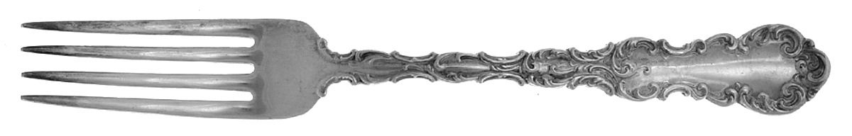 Louis (Silverplate) Fork by Haddon Plate-1