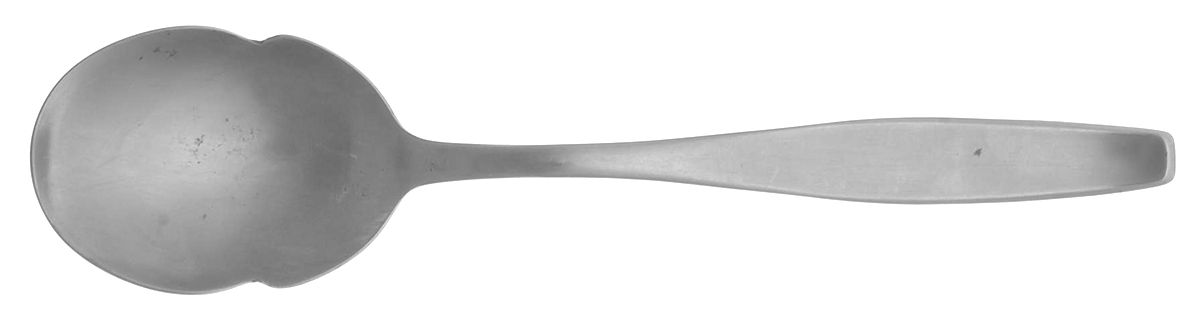 Azur (Stainless) Solid Smooth Casserole Spoon by J A Henckels (Zwilling)-1