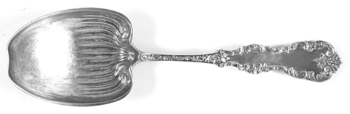 HMD2 (STERLING) Small Solid Berry/Casserole Spoon by Hamilton & Diesinger-1