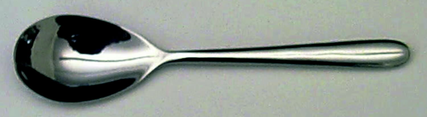Contempra (Stainless) Place/Oval Soup Spoon by Hampton Silversmiths-1