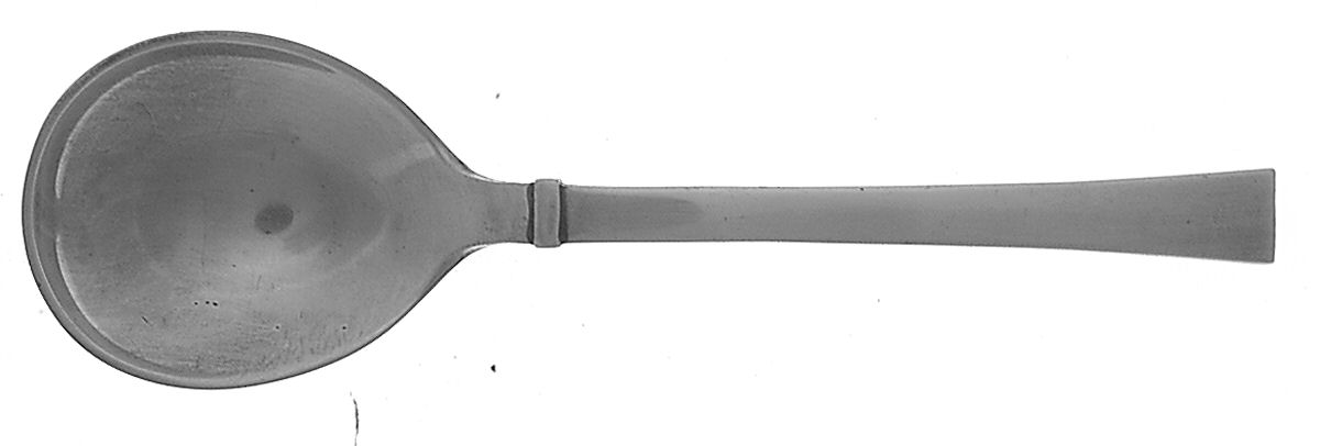 Bell (Sterling) Sugar Spoon by Hans Hansen (Denmark)-1