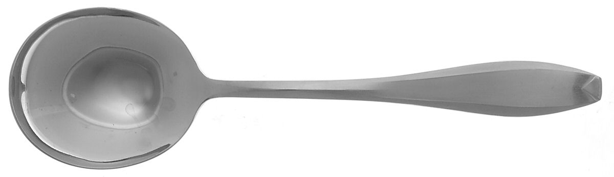 HOF1 (Stainless) Round Bowl Soup Spoon (Gumbo) by Hoffritz-1