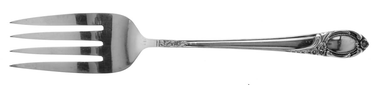 Silver Locket (Silverplate) Individual Salad Fork by Heritage China-1