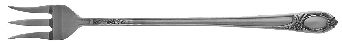 Silver Locket (Silverplate) Cocktail/Seafood Fork by Heritage China-1