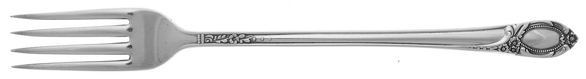 Silver Locket (Silverplate) Grille Fork (Viande) by Heritage China-1