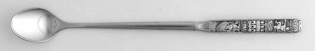 Kongetinn (Pewter) Iced Tea Spoon by Hardanger-1