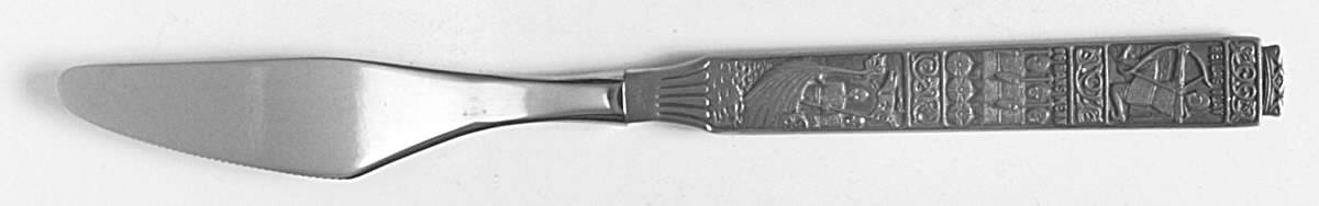 Kongetinn (Pewter) New French Solid Knife by Hardanger-1