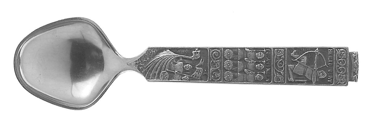 Kongetinn (Pewter) Jam Spoon by Hardanger-1