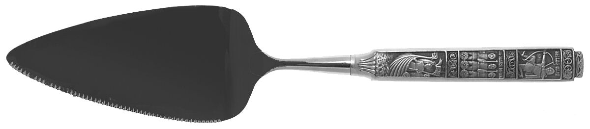 Kongetinn (Pewter) Cake Slicer with Stainless Blade by Hardanger-1