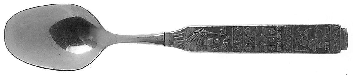 Kongetinn (Pewter) Demitasse Spoon by Hardanger-1