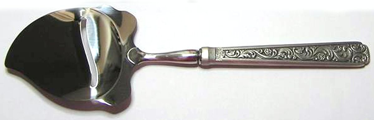 Rokokko (Pewter) Cheese Plane with Stainless Plane by Hardanger-1