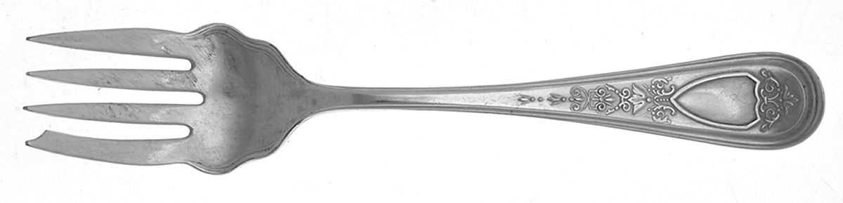 Pilgrim (Silverplate, 1911) Individual Salad Fork by Hibbard, Spencer, Bart-1
