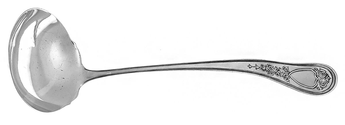 Pilgrim (Silverplate, 1911) Solid Soup Ladle by Hibbard, Spencer, Bart-1