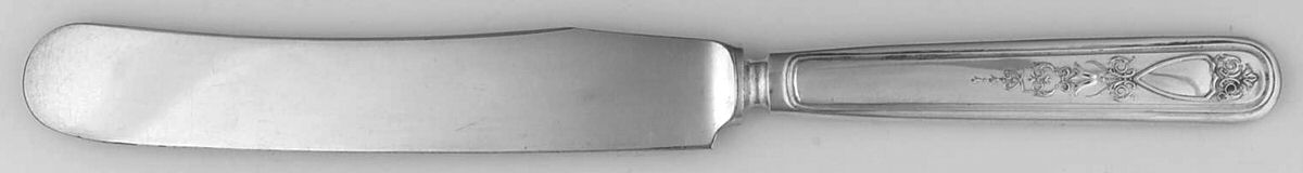 Pilgrim (Silverplate, 1911) Old French Solid Knife by Hibbard, Spencer, Bart-1