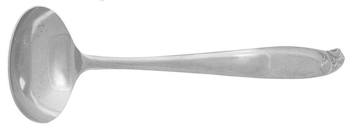 Bridal Sweet (Stainless) Solid Gravy Ladle by Hull-1