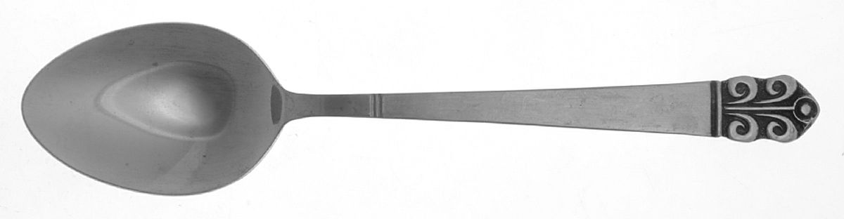 Danish King (Stainless) Place/Oval Soup Spoon by Hull-1