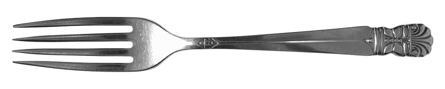 Danish Queen (Stainless) Fork by Hull-1