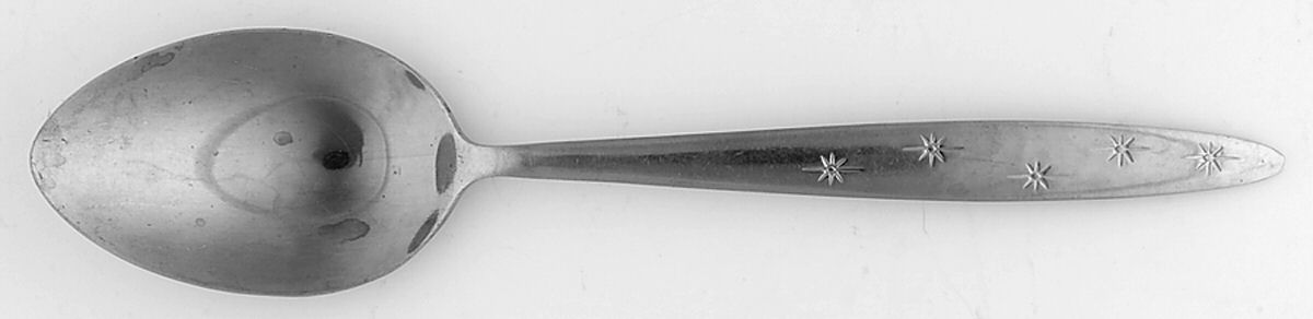 Enchanted Star (Stainless) Place/Oval Soup Spoon by Hull-1