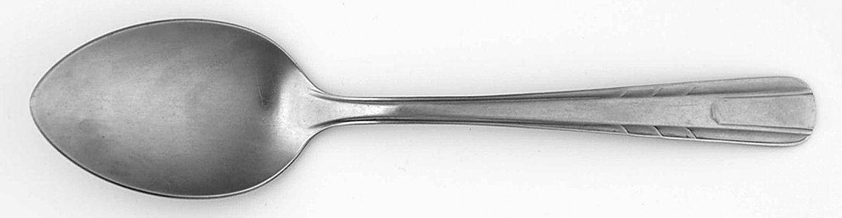 HUS12 (STAINLESS) Place/Oval Soup Spoon by Hull-1